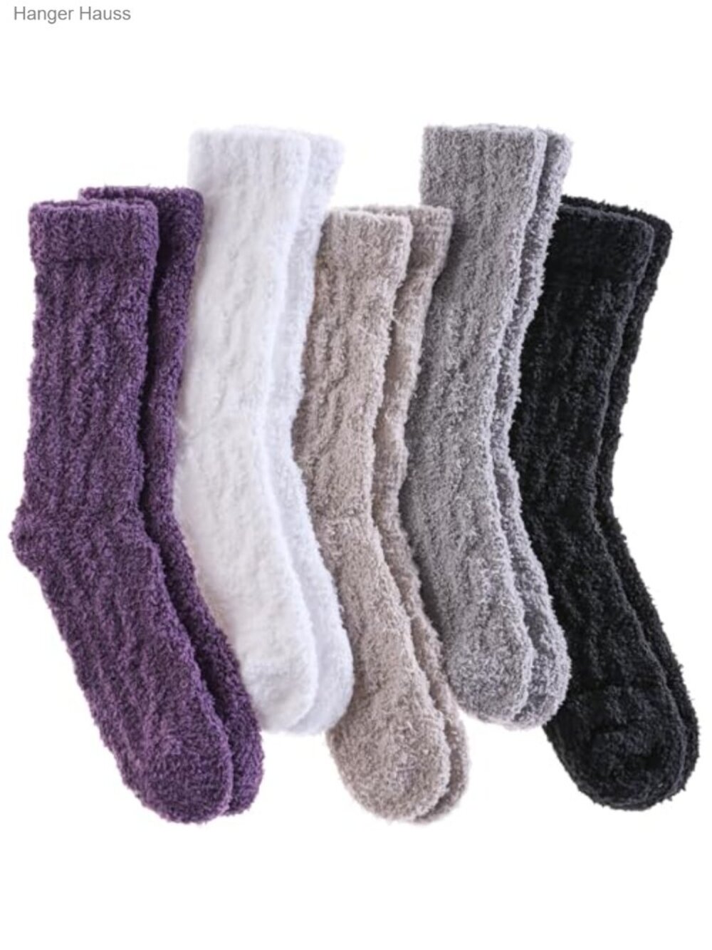 Fuzzy Slipper Socks Women Soft Coral Velvet Cozy Winter Warm Sleep Gift